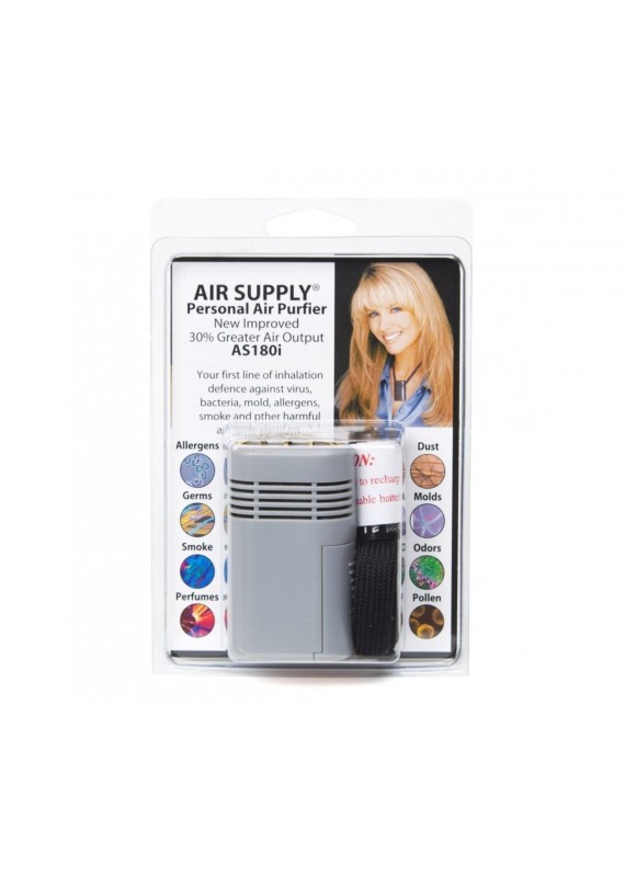 AIR SUPPLY - 個人負離子空氣淨化器 AS180i (附送NL1665R 可充電鋰電池1枚)