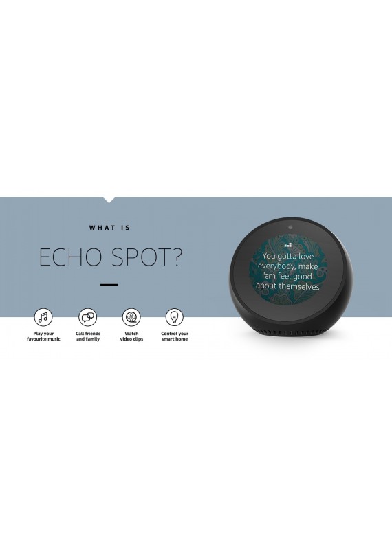 AMAZON - Echo Spot 智能喇叭
