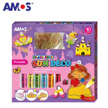 AMOS - 兒童免烤膠畫手工創意DIY膠畫套裝