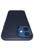 Spigen - iPhone 12 (5.4"/ 6.1"/ 6.7") Liquid Air 十字紋超薄手機保護軟套
