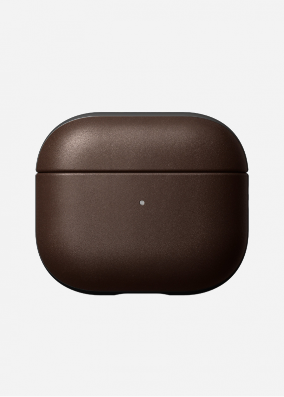 Modern Leather Case AirPods (3rd generation)-Brown