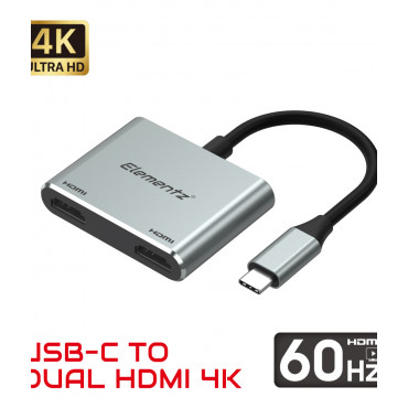 MC-206H TYPE C DUAL HDMI 即插即用 無需安裝