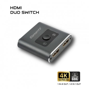 SW21 1開 2 雙 HDMI 切換器 4K 超高清 60Hz 原裝行貨