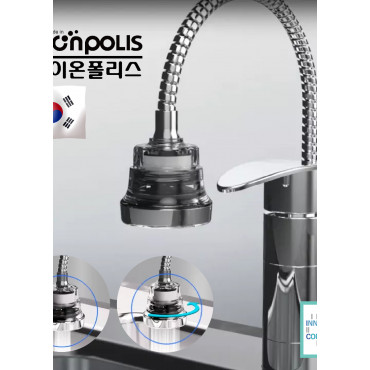 IONPOLIS – 韓國 ionpolis V 廚房用節水加壓負離子濾水器 (透明)