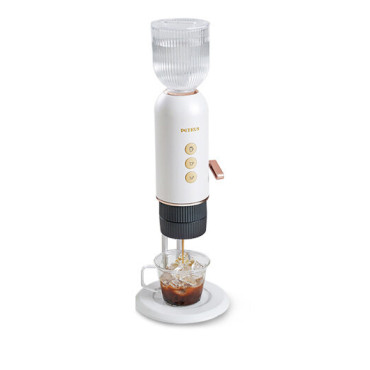 Petrus - 沖製‧在家自製‧自動‧垂直壓萃取‧組裝式‧便攜式直立膠囊咖啡機 (PES10)