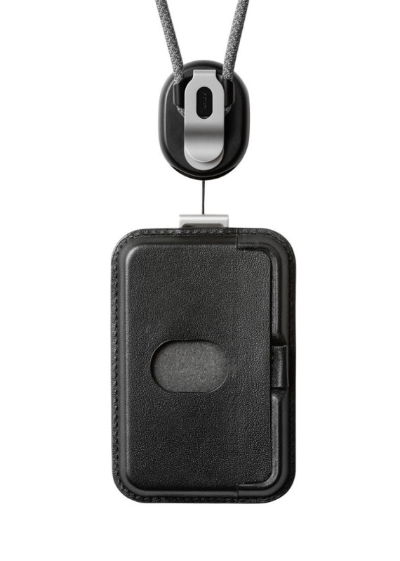 ORBITKEY 隨行證件套 ID Card Holder Pro 配備可拆式掛繩 - 黑色