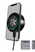 CAPDASE M-CM 磁吸式風冷散熱無線充車用手機架 伸縮臂 - HR00-MCM2T01