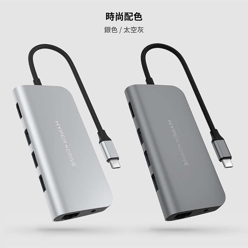 HyperDrive Power 9-IN-1 USB-C Hub 9合1